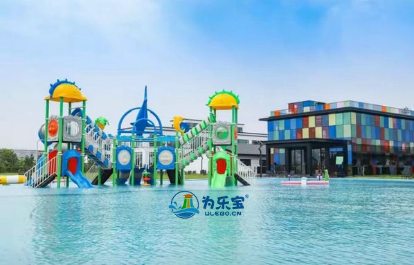 日照华贸梧桐里度假酒店2000平水上乐园+游泳池项目